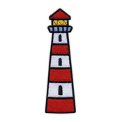 shumee Našitek Lighthouse - magnetna podlaga - vezen našitek/značka/emblem