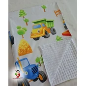 Bubamara037 Pokrivac za bebe, Beli