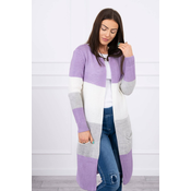Cardigan Sweater on Straps purple+ECR
