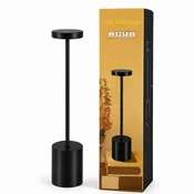 Stona LED lampa na dodir, 34×8 cm, Crna