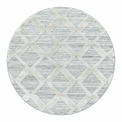 Svetlo siva okrogla preproga o 120 cm Pisa – Ayyildiz Carpets