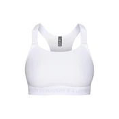 UNDER ARMOUR Športni nederček svetlo siva/bela