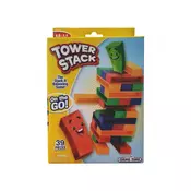 FUNVILLE DRUŠTVENA IGRA TOWER STACK - ON THE GO