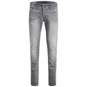 JACK & JONES Kavbojke JJIGLENN, siva