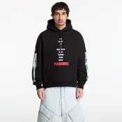 Mikina PLEASURES Machine Hoodie Black XXL