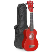 Sopran ukulele Stagg - US-RED, s futrolom, crven