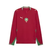 PUMA Morocco 2026 Authentic Home Long Sleeve Jersey Men, Performance, Fast Red/Victory Gold, M