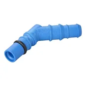 0.00023 Nastavek za cev z O-tesnilom za 10/12 mm, moder