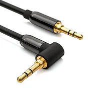 WOZINSKY Kotni AUX-kabel z moškimi konektorji, mini jack, 2 m, črn