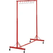 VEVOR Stojalo za slike nastavljive višine 1480x700x1535 mm rdeče
