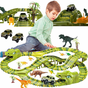 Kruzzel Dirkalna steza dinozavri za električne avtomobilčke