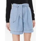Pinko Jeans kratke hlače 100701 A0MM Modra Relaxed Fit