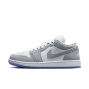 Sneakers Air Jordan 1 Low White/ Wolf Grey-Aluminum EUR 44