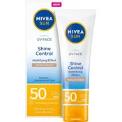 BEIERSDORF nivea SUN UV krema za sijaj obraza SPF50 50 ml