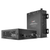 LINDY 300m Fibre Optic HDMI 4K60 USB IR & RS232 KVM Extende