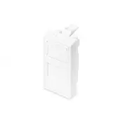 22.5x45mm 1-port shutter with transp. label field for DN-93802-5, content: 1x shutter, RAL 9003