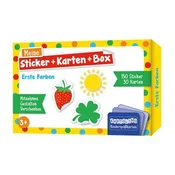 Meine Sticker + Karten + Box - Erste Farben