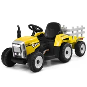 COSTWAY Električni traktor z prikolico za otroke, (5000068367)