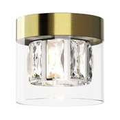 Zuma Line C0389-01A-0FD2 - Stropna svetilka GEM 1xG9/28W/230V medenina