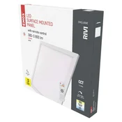 LED stropno svetilo RIVI 60x60, 40W, zatemnilno, nastavljiva CCT