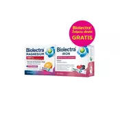 Biolectra MAGNEZIJ 400 VITAL + Biolectra ŽELJEZO Direkt (rok 06/26) GRATIS