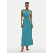 ViCOLO Poletna obleka Abito TB2469 Svetlo modra Regular Fit
