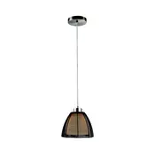 Searchlight 20032 - Luster na sajli 1xE27/60W/230V O 19 cm crna