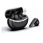 INF Pametne brezžične stereo slušalke z odpravljanjem šumov Hi-Fi Bluetooth s polnilnim ohišjem 400 MAH, ergonomsko in varno prileganje za šport in, (5000296248)