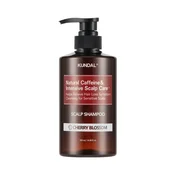 Kundal Natural Caffeine & Intensive Scalp Care Shampoo – Cherry Blossom – Šampon proti Izpadanju Las 500ml