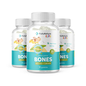BONES – Gumiji za otroke za kosti, 30 gumi bonbonov