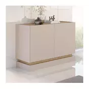 Komoda ZARPANT 75x120 cm bežna/hrast Cremona