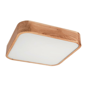 Plafonsko svetlo OAK SQUARE 4xE27/15W/230V 45x45 cm hrast