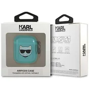 shumee Karl Lagerfeld Choupette AirPods 1 Case Blue