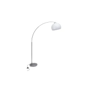 Brilliant - podna lampa VESSA 1xE27/60W/230V sjajni hrom/bela