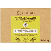 BARWA Hipoalergeno sivo milo v trdem stanju 100 g