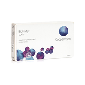 CooperVision Biofinity Torične (3 leče) Dioptrija: 2.5, Ukrivljenost: 8.7, Premer: 14.5