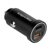 Avtomobilski polnilec 38W Kruger&Matz s funkcijama Power Delivery in Quick Charge