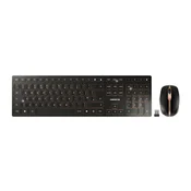 Cherry DW 9100 Slim bežicna/BT tipkovnica + miš, AES-128 enkripcija, crna