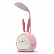 Namizna svetilka RABBIT RGB šolska NOČNA NAMIZNA USB SVETILKA 3 NAČINI