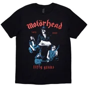 Motörhead Majica 50 Years Lemmy Collage Unisex Black L