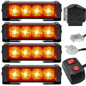 shumee LED UTRIPAJOČE LUČI LED STROBOSKOPSKE LUČI OPOZORILNE LUČI