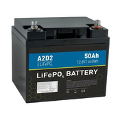Avacom A2D2 baterija LiFePO4 12,8V 50Ah M6
