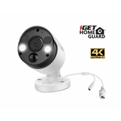 iGET HOMEGUARD HGNVK936CAM - UltraHD 4K kamera, IR LED, vanjski, detektor pokreta