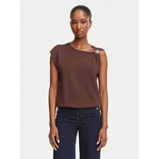 Morgan Bluza 262-MCHOCO Temno rjava Regular Fit