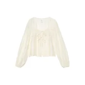 Pull&Bear Bluza volneno bela