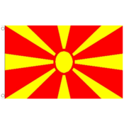 Zastava SEVERNA MAKEDONIJA