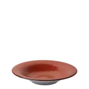 Globok krožnik 23 cm rdeč - Hotel Inn Chic barvni - 492208