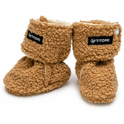 T-TOMI TEDDY Booties Brown djecja obuca 6-9 months 1 kom