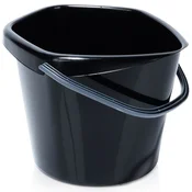 Northix Črno plastično vedro 5 l