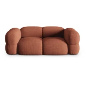 Opečnato oranžna sedežna garnitura 210 cm Loretto – Cosmopolitan Design